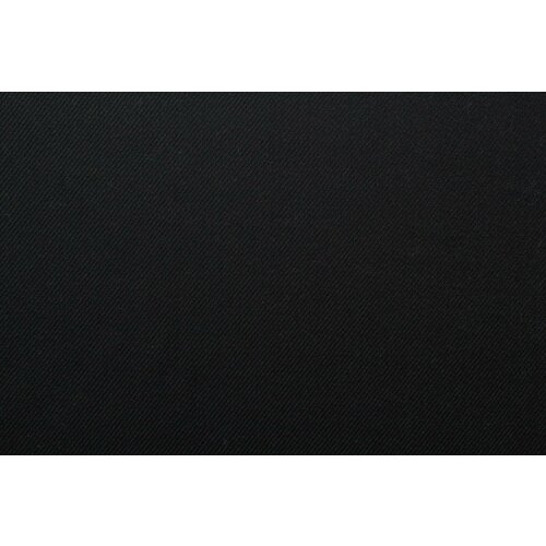 Ткань Шерсть костюмно-пальтовая, плотная, чёрная с кашемиром, 670 г/пм, ш146см, 0,5 м