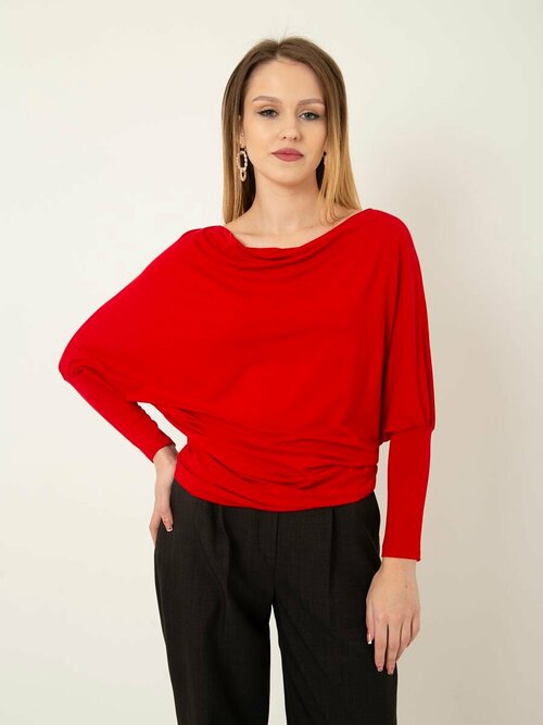 Блуза , размер OneSize, красный