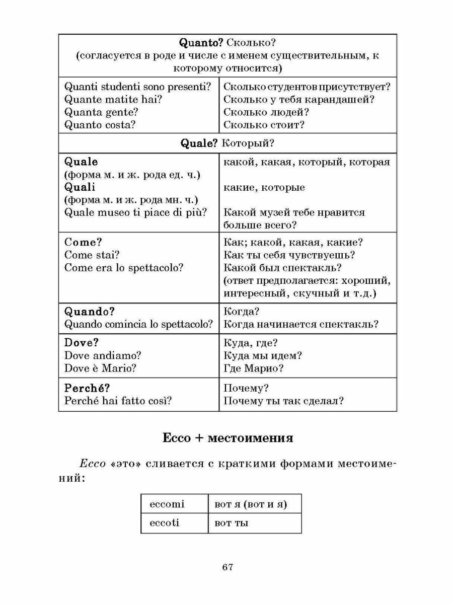 Итальянская грамматика в таблицах и схемах - фото №6