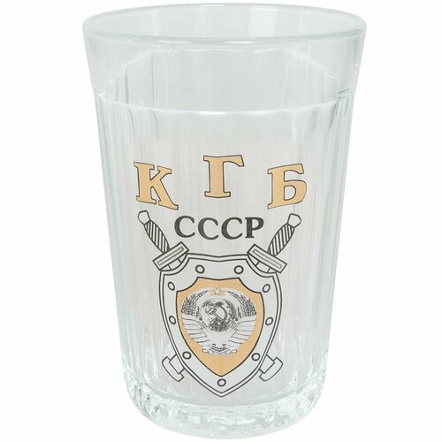 Стакан граненый с символикой КГБ СССР 950₽