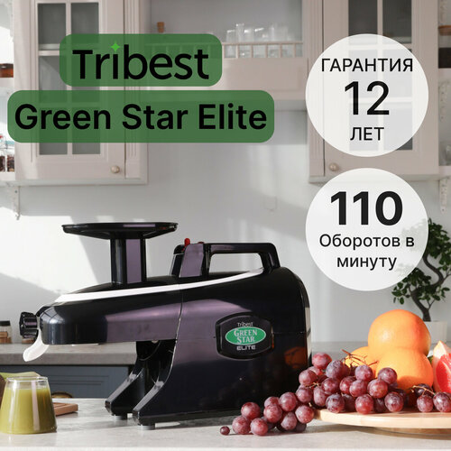 Соковыжималка Tribest Green Star Elite GSE-6000 черный 13381400₽