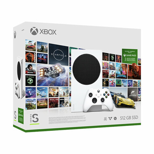 Игровая консоль Microsoft Xbox Series S 512 ГБ Live 3 месяца 3899000₽