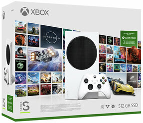 Игровая консоль Microsoft Xbox Series S (512 ГБ) + Live 3 месяца