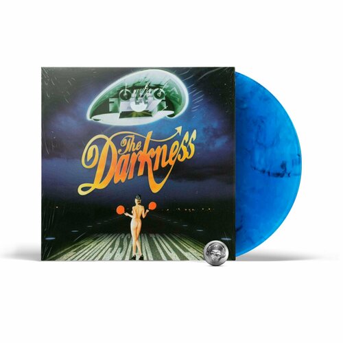 The Darkness - Permission To Land (coloured) (LP) 2023 Blue Black Marbled, Gatefold, Limited Виниловая пластинка