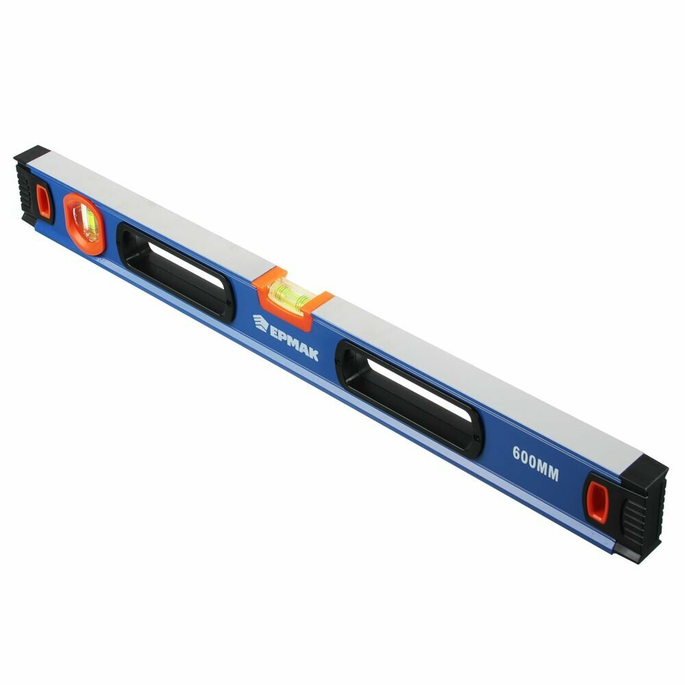 фото Ермак Уровень 600мм с 2умя глазками, намагниченный