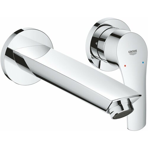 Смеситель Grohe EUROSMART 29338003 для раковины настенный, 2 отверстия (хром)