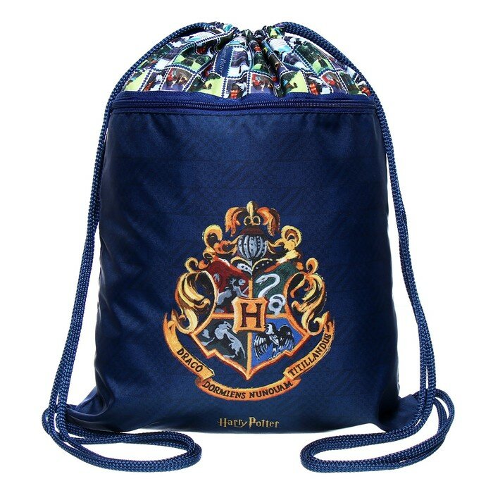 фото Мешок для обуви с карманом 470 х 340 мм, Hatber "Гарри Поттер"