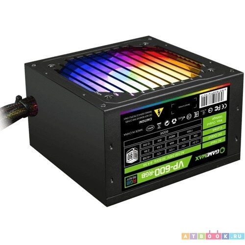 GameMax VP-600-RGB Блок питания RGB Ready