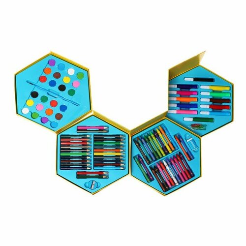 Набор для рисования 112 предметов микс 1262₽