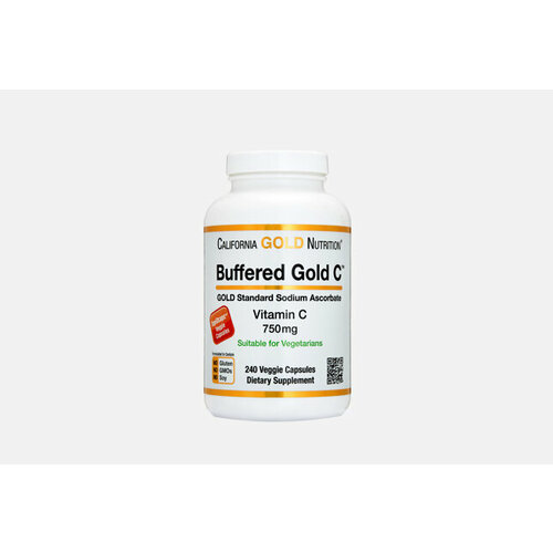 Витамин С Buffered Gold C 750 мг в капсулах