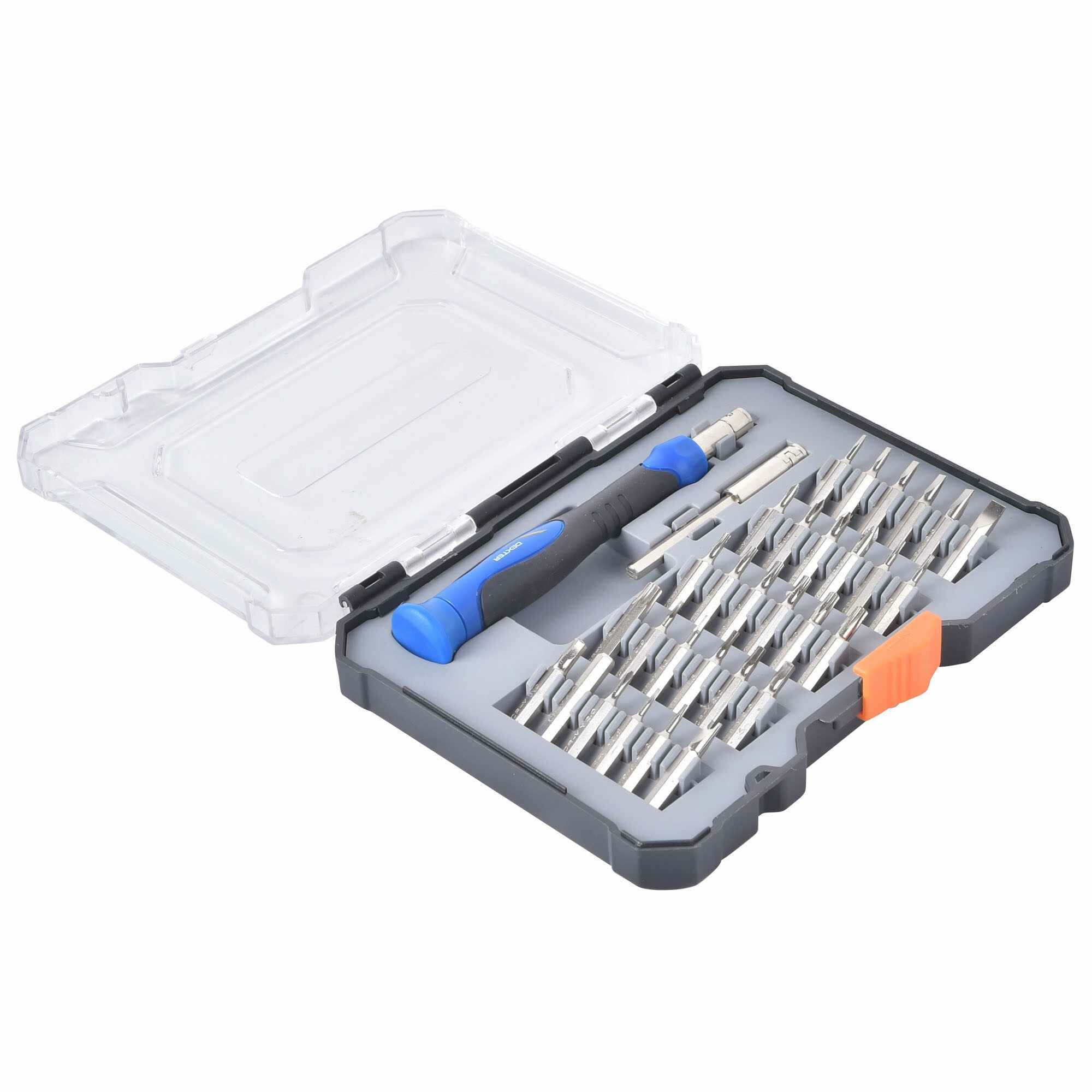 фото Отвёртка прецизионная Dexter c набором насадок 32 предмета