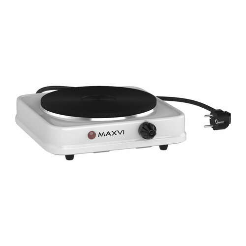 Электрическая настольная плитка Maxvi HE111 1 конфорка белая 81100₽