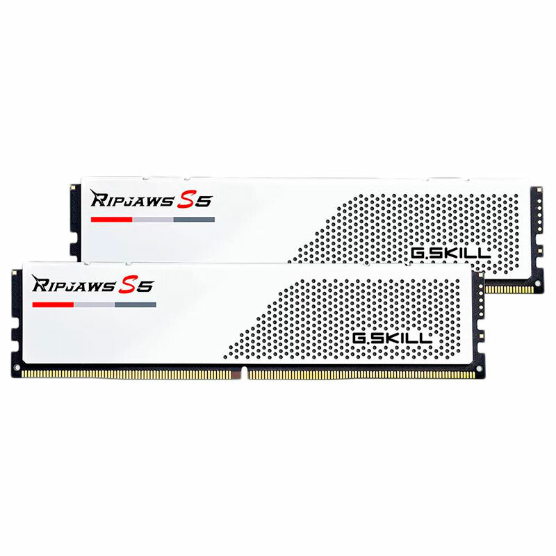 Модуль памяти G.Skill Ripjaws S5 DDR5 DIMM 5600MHz PC-44800 - 32Gb Kit (2x16Gb) F5-5600J2834F16GX2-RS5W