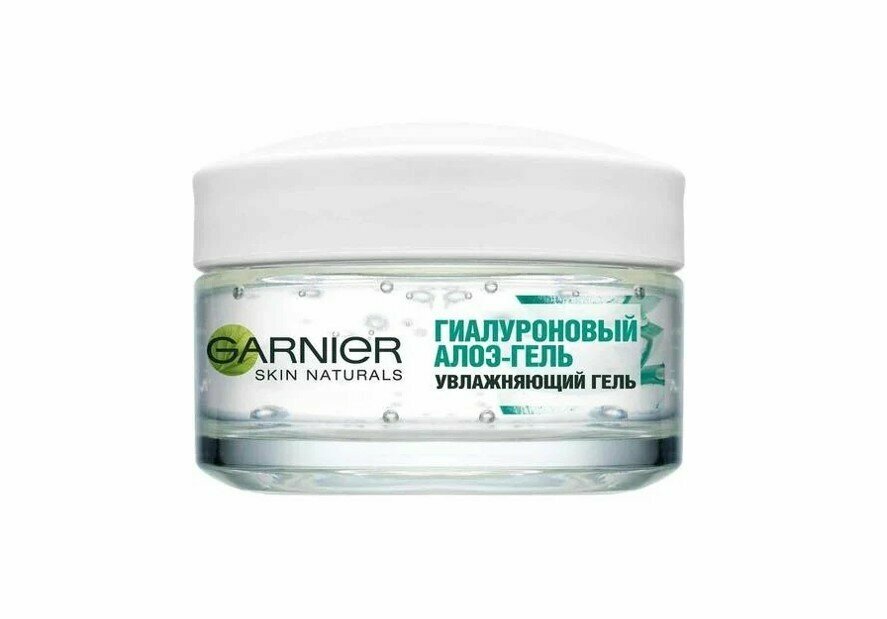 Набор из 3 штук Алое-гель Garnier гиалуроновый ночной для нормальной и смешанной кожи 50мл