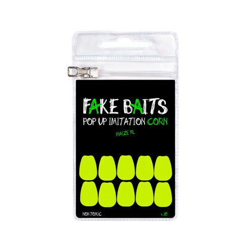 Искусственная кукуруза плавающая Fake Baits XL лимонная флюро