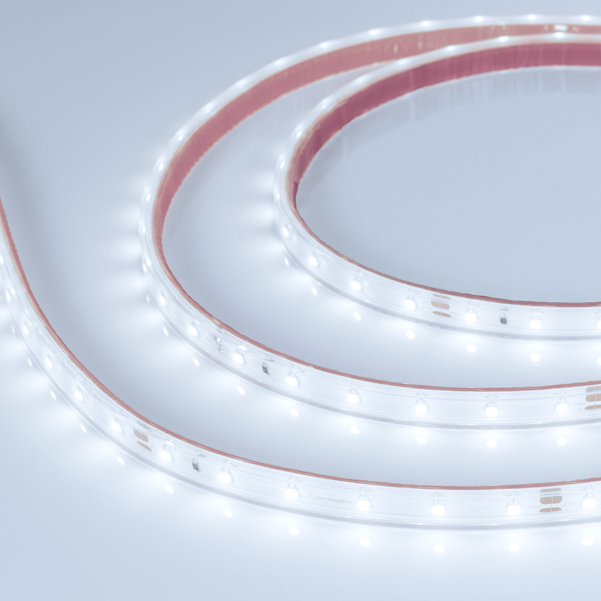024562(2) Лента герметичная RTW-PS-A60-10mm 24V White6000 (4.8 W/m, IP67, 2835, 50m) (ARL, -)