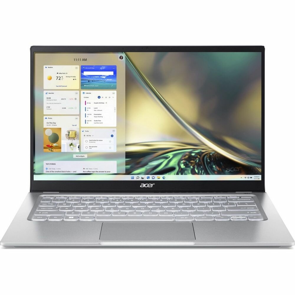 Acer Ноутбук Acer Ноутбук Acer Swift Go 14SFG14-41 Ryzen 5 7530U/16Gb/SSD512Gb/14"/FHD/IPS/Win11/Silver (NX. KG3CD.003) SFG14-41