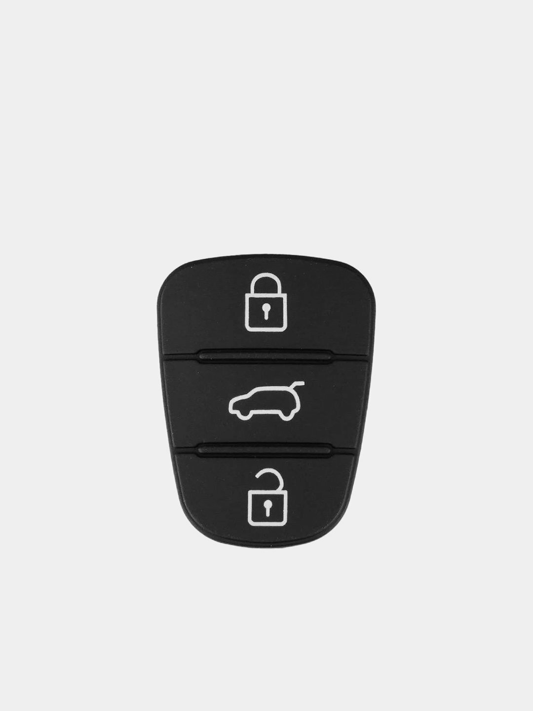 Кнопки Kiа Нyundai Киа RIO Хендай SOLARIS на ключ авто для замены корпус ключа авто Цвет Черный