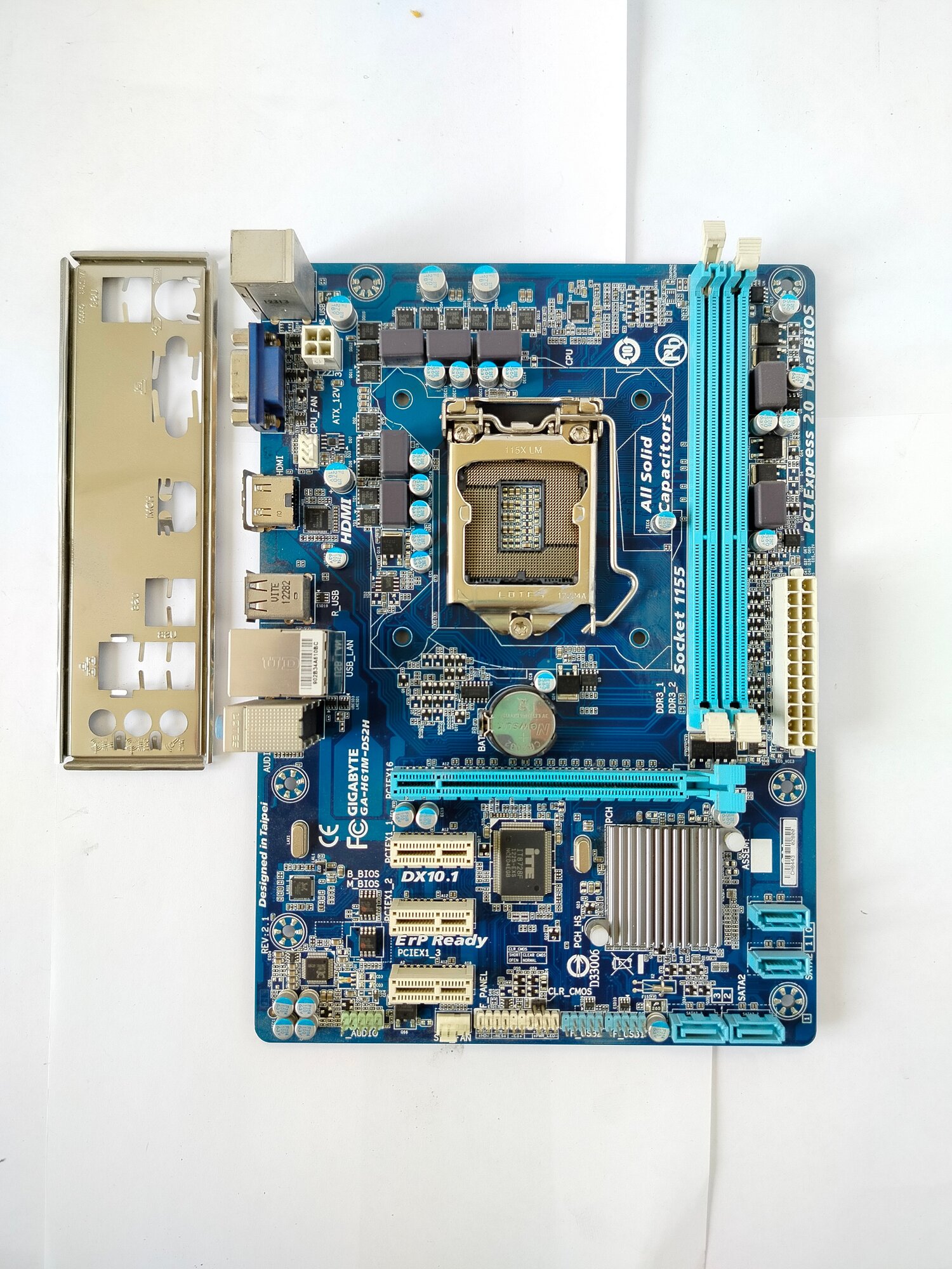 Материнская плата GA-H61M-DS2H LGA1155