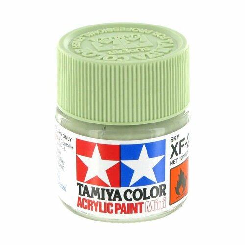 xf 5 flat green enamel paint 10 ml зелёный матовый краска эмалевая 10 мл tamiya 80305 81721 XF-21 Sky (Небесная) краска акриловая 10мл.