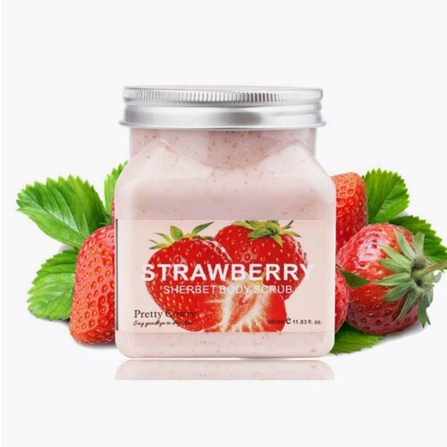 Скраб для тела Strawberry Sherbet от бренда Wokali скраб для тела антицеллюлитный абрикосовый wokali