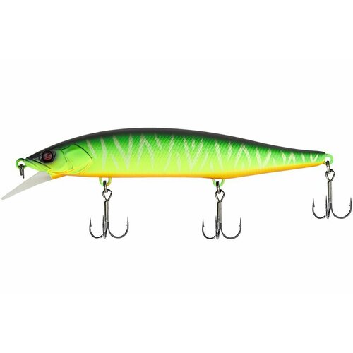 Воблер JACKALL RV-Minnow 110 SP цв. mat tiger (b) воблер jackall rv minnow 110sp dragon fruit mat tiger