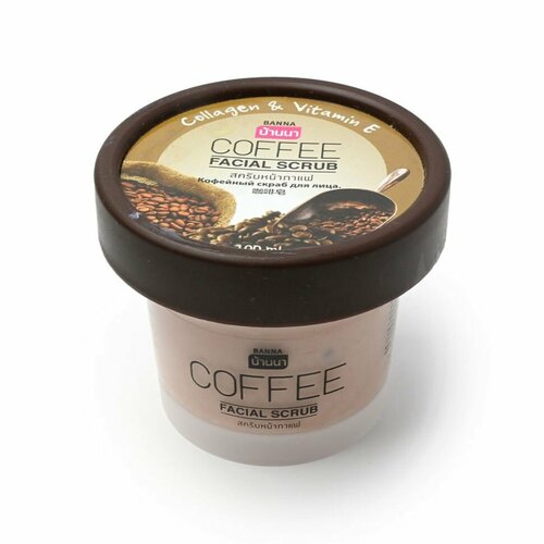 COFFEE Facial Scrub Banna Скраб для лица кофе Банна 100 мл 804₽