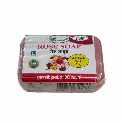 ROSE Handmade Herbal Soap Karmeshu роза мыло ручной работы Кармешу 75 г 366₽
