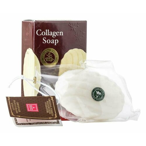 COLLAGEN SOAP skin for a vibrant complexion, Madame Heng (Мыло для снятия макияжа и против черных точек С коллагеном, Мадам Хенг), 80 г.