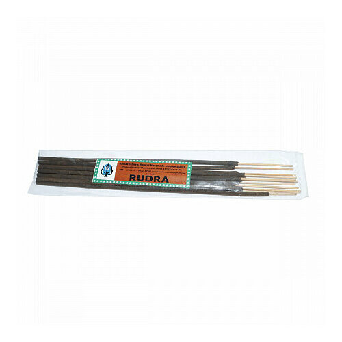 RUDRA Ramakrishna's Natural Handmade Incense Sticks (рудра натуральные благовония ручной работы, Рамакришна), 20 г.