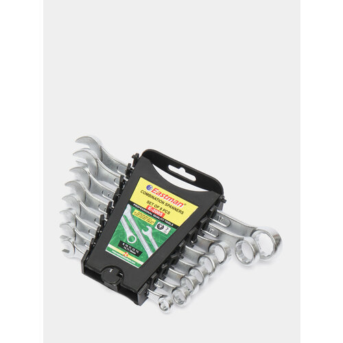 Ключ гаечный комбинированный набор 8 шт 8 10 11 12 13 14 17 19 мм 2099₽