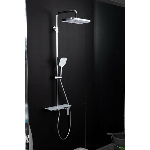 фото Душевая стойка gappo g2496-10 хром