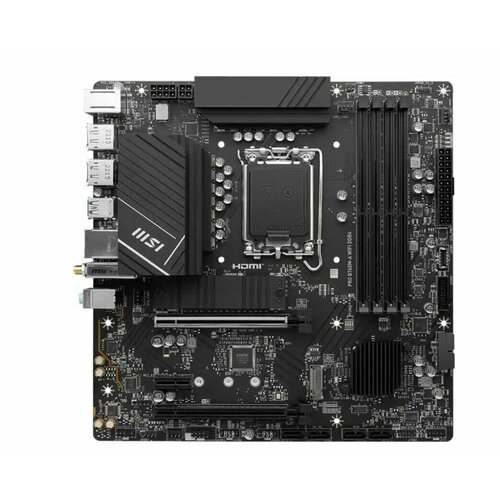Материнская плата MSI PRO B760M-A WIFI DDR4 3086800₽