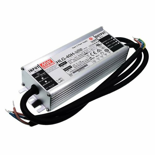 LED-драйвер AC-DC Mean Well HLG-40H-48 драйвер mean well hlg 120h 36v 120 ватт блок питания