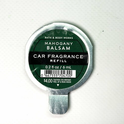 Bath and Body Works рефил для автомобильного ароматизатора Mahogany Balsam 1100₽