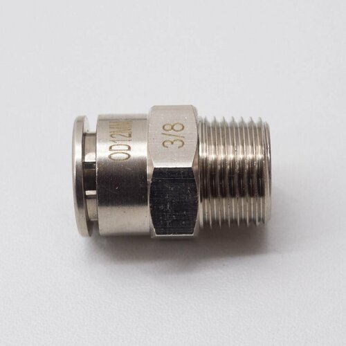 Фитинг металлический D12 мм резьба 38 ZEVS 570₽