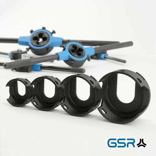 Набор адаптеров для направляющих к плашкам М3-M12 00499026 5 предметов GSR (Германия)