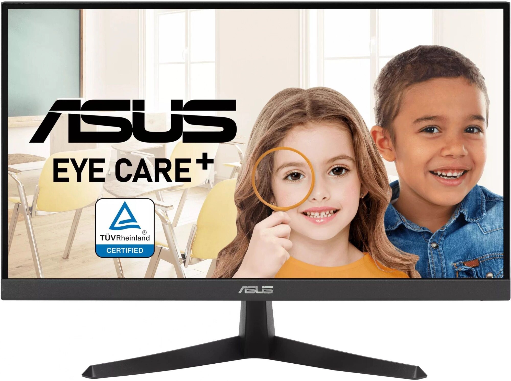 Монитор Asus 21.45" VY229HE черный IPS LED 1ms 16:9 HDMI матовая 250cd 178гр/178гр 1920x1080 75Hz VGA FHD 2.72кг