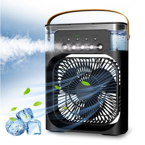 Настольный вентилятор, увлажнитель, мини-кондиционер Mini Cooling Fan, черный настольный вентилятор увлажнитель мини кондиционер mini cooling fan