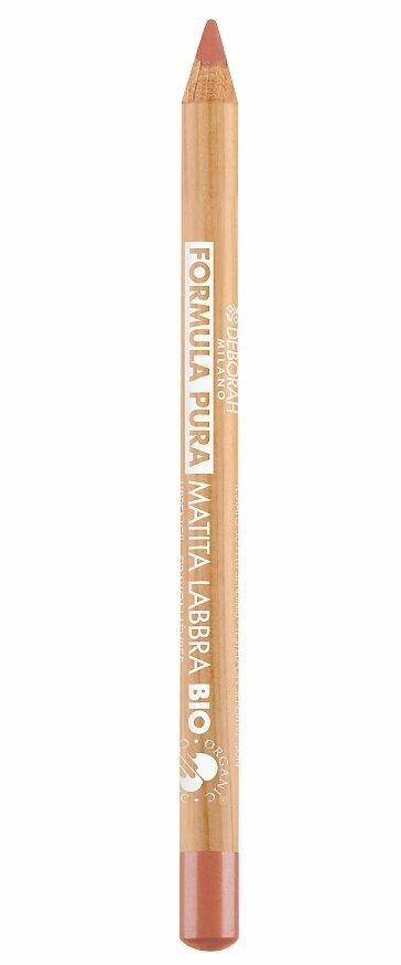 Карандаш для губ Deborah Milano Formula Pura Organic Lip Pencil, тон 02 Розовый нюд, 1,2 г