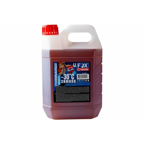 Стеклоомывающая жидкость Fox Chemie -30 C с ароматом колы 4л H30-T 1390₽