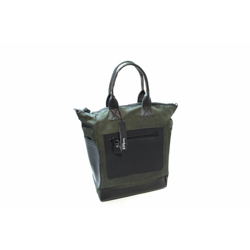 Сумка LOMBARDI, черный, хаки