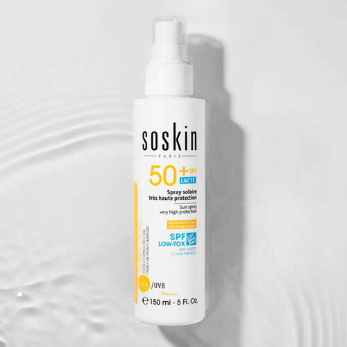 Soskin солнцезащитный спрей высокой степени защиты SPF 50+, 150 мл