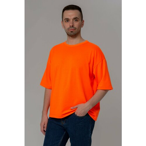 фото Футболка магазин толстовок, размер 2xl-54-unisex-(мужской), neon orange