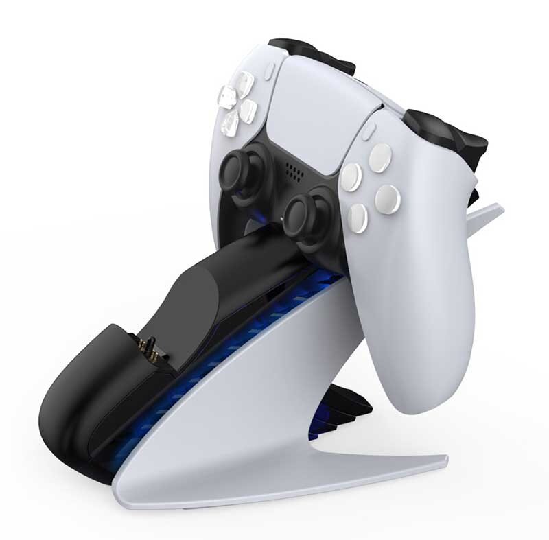 Зарядная станция для 2-х DualSense PS5 Charging Stand (Dobe TP5-0583) — фото 1