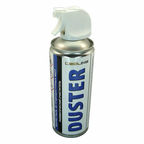 DUSTER 400мл Очиститель пневматический высокого давления defender spray duster cln 30802 пневматический очиститель 300 мл черный