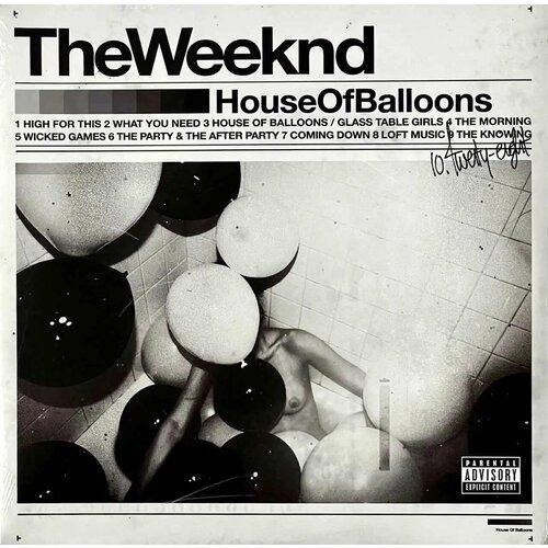weeknd weeknd house of balloons 2 lp THE WEEKND - HOUSE OF BALLOONS (2LP) виниловая пластинка