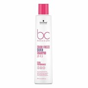 Schwarzkopf Professional Bonacure pH 4.5 Color Freeze Silver Shampoo - Шварцкопф Шампунь нейтрализующий с фиолетовым оттенком, 250 мл -