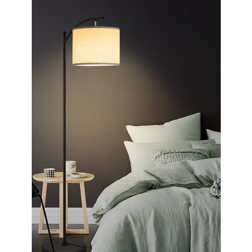 Торшер напольный с абажуром lumire FLL4B черный