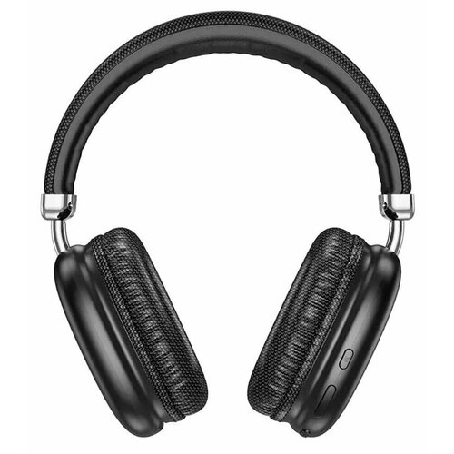 Наушники беспроводные накладные беспроводная гарнитура Bluetooth 53 microSD MP3 плеер FM радио AUX кабель черные 219900₽